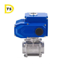 Good Quality electric 1/2 Gas ss ball Stainless Threaded mini motorized ball Valve